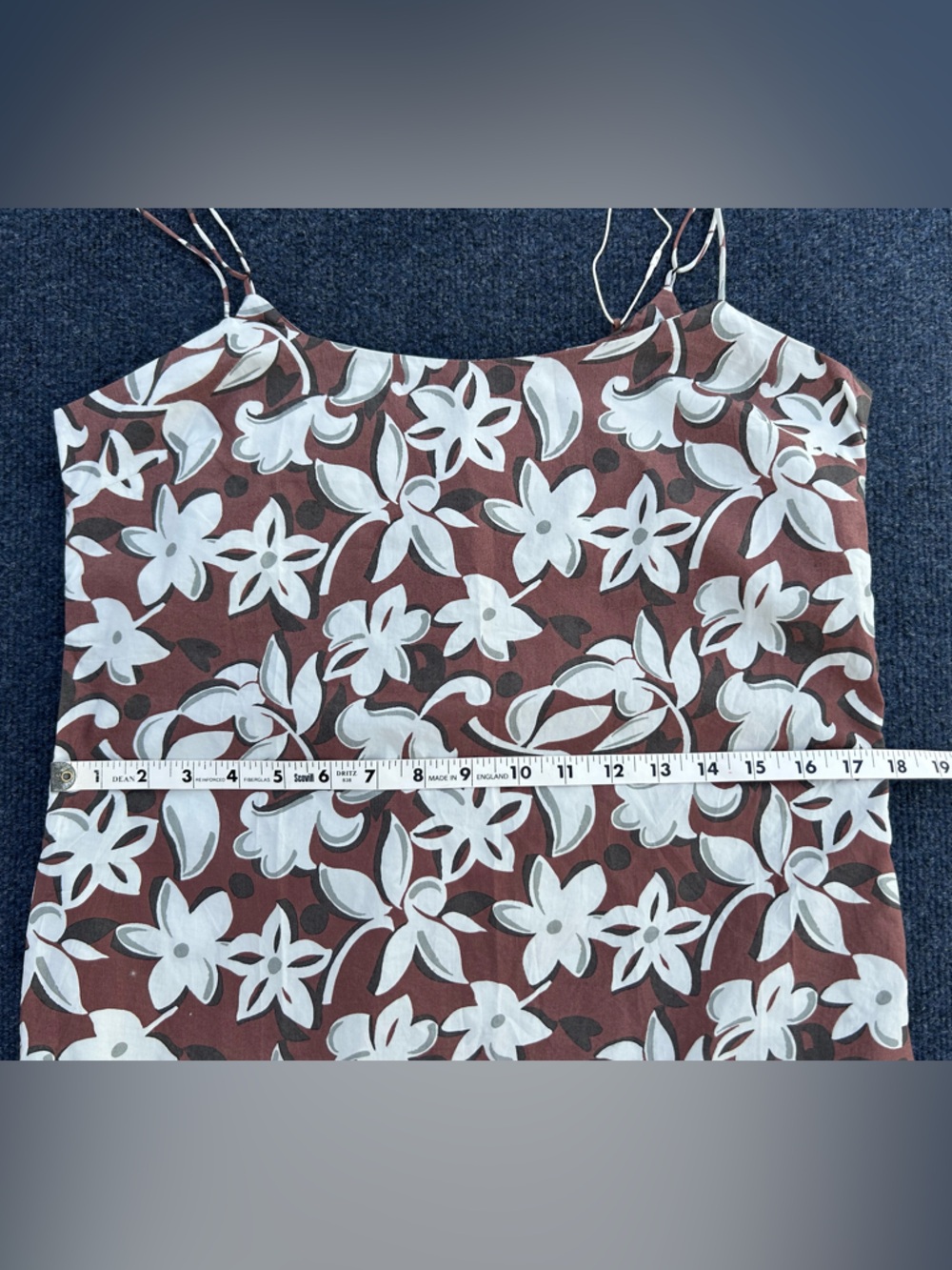 NWT Faithfull Alskar Floral Cotton Maxi Dress in Plumeria. - Picture 9 of 16